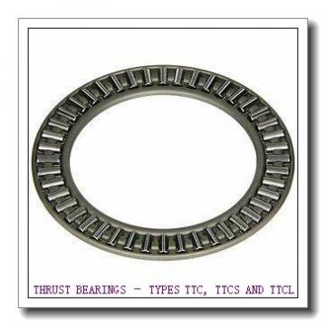 T177S THRUST BEARINGS – TYPES TTC, TTCS AND TTCL