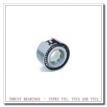 T127 THRUST BEARINGS – TYPES TTC, TTCS AND TTCL