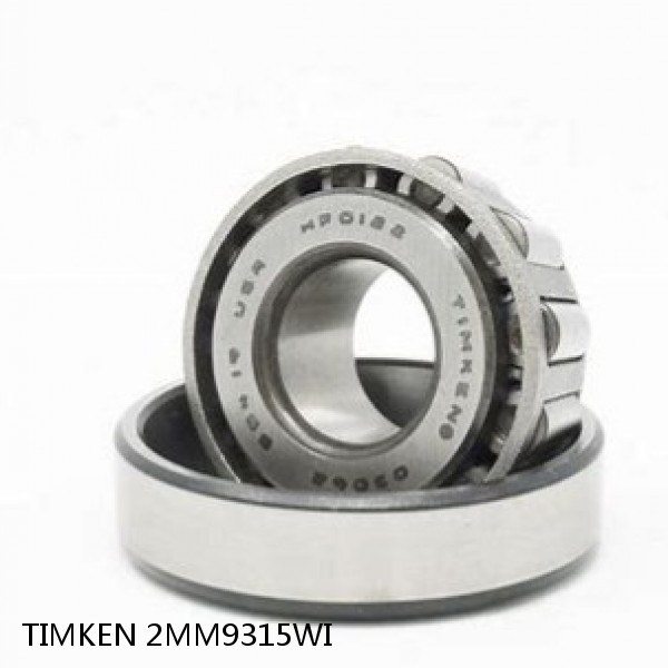 2MM9315WI TIMKEN Tapered Roller Bearings Tapered Single Imperial