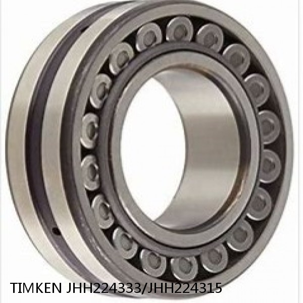 JHH224333/JHH224315 TIMKEN Spherical Roller Bearings Steel Cage