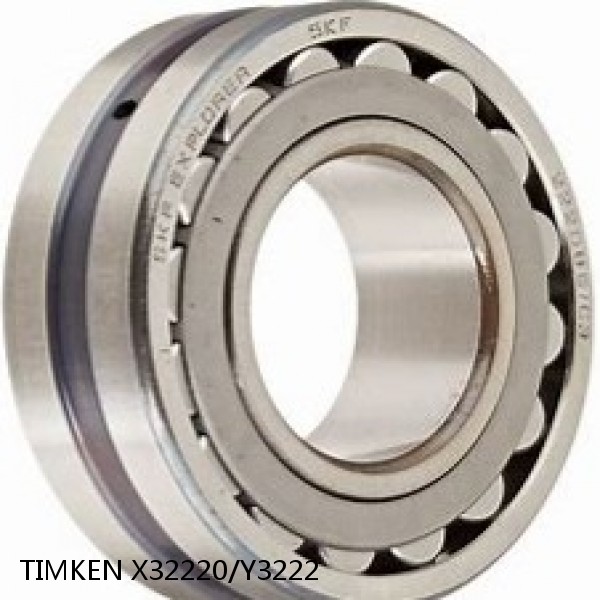 X32220/Y3222 TIMKEN Spherical Roller Bearings Steel Cage