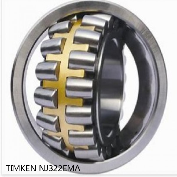 NJ322EMA TIMKEN Spherical Roller Bearings Brass Cage