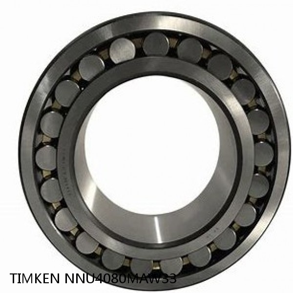 NNU4080MAW33 TIMKEN Spherical Roller Bearings Brass Cage