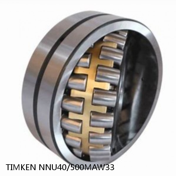 NNU40/500MAW33 TIMKEN Spherical Roller Bearings Brass Cage