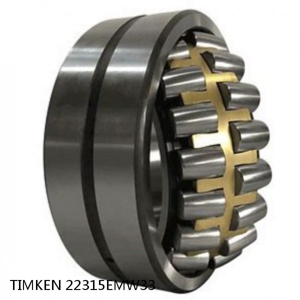 22315EMW33 TIMKEN Spherical Roller Bearings Brass Cage