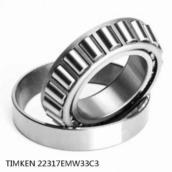 22317EMW33C3 TIMKEN Tapered Roller Bearings Tapered Single Metric