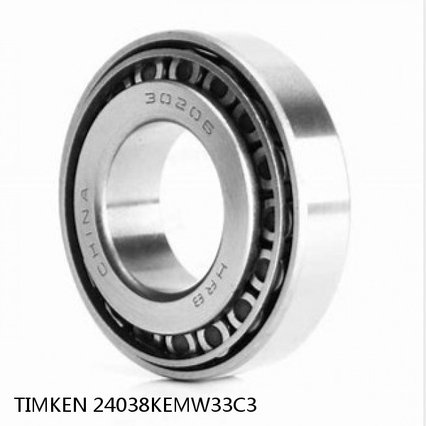 24038KEMW33C3 TIMKEN Tapered Roller Bearings Tapered Single Metric