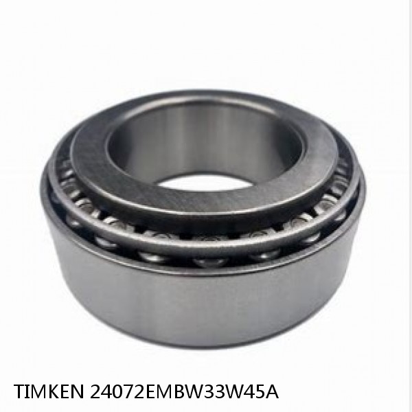 24072EMBW33W45A TIMKEN Tapered Roller Bearings Tapered Single Metric