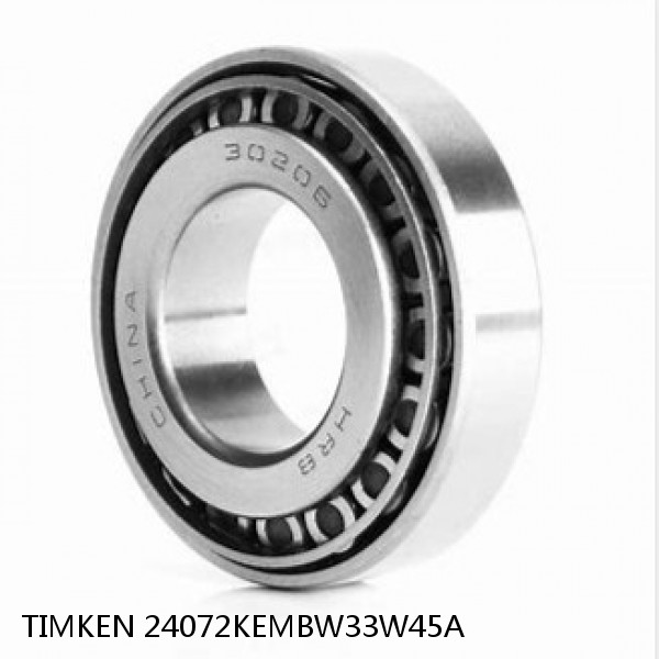 24072KEMBW33W45A TIMKEN Tapered Roller Bearings Tapered Single Metric