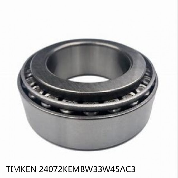 24072KEMBW33W45AC3 TIMKEN Tapered Roller Bearings Tapered Single Metric