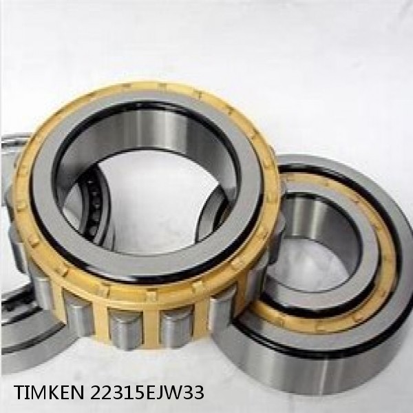 22315EJW33 TIMKEN Cylindrical Roller Radial Bearings