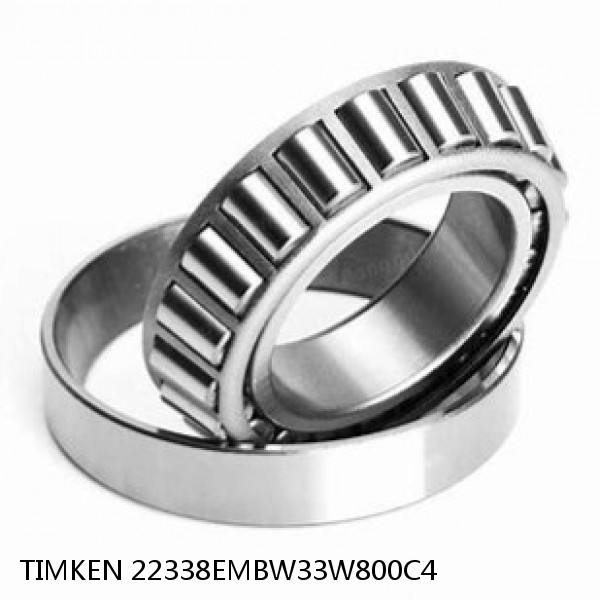 22338EMBW33W800C4 TIMKEN Tapered Roller Bearings Tapered Single Metric